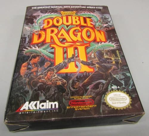 Double Dragon III: The Sacred Stones - NES Nintendo - Tested Working