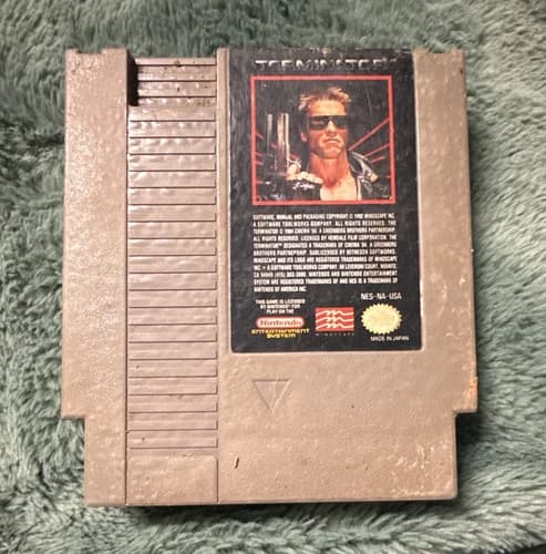 Mindscape The Terminator Nintendo NES Game Cartridge NTSC-U/C (US/Canada) 1992