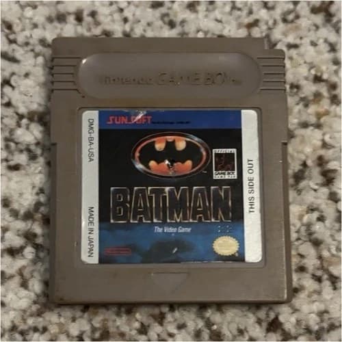 Sunsoft Batman: The Video Game Nintendo Game Boy NTSC-U/C Cartridge