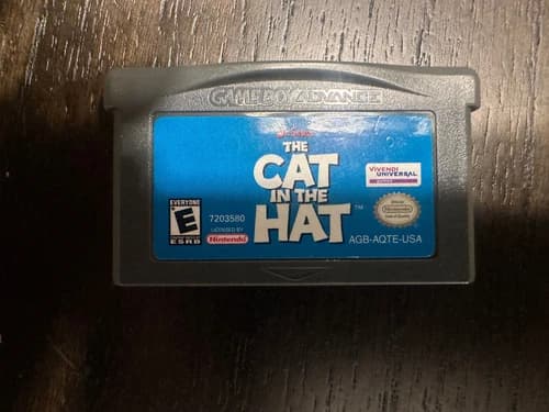The Cat in the Hat GAMEBOY Advance-TESTED