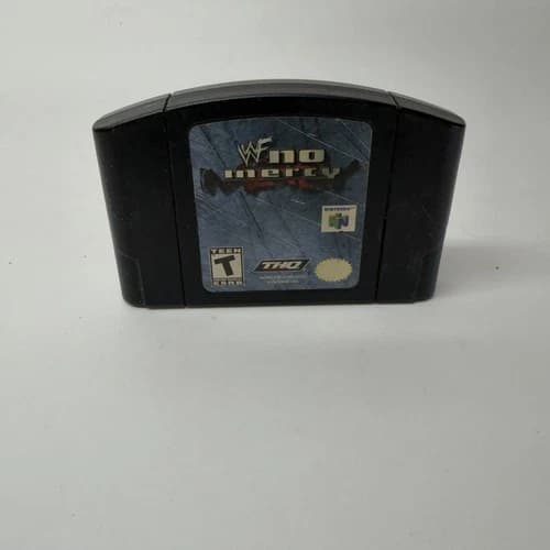 WWF No Mercy (N64 Video Game) Loose Cartridge Authentic Tested & Working