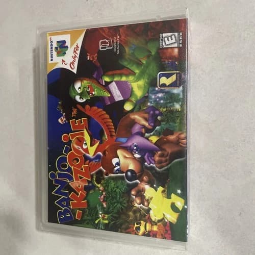 Banjo Kazooie Nintendo 64 N64 Original Authentic Retro Game!