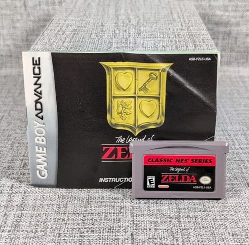 Legend of Zelda [Classic NES Series] Nintendo Game Boy Advance, 2004 Tested