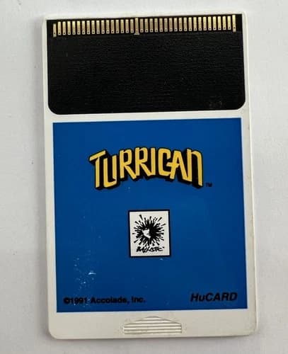 Turrican Turbo Grafx 16 HuCARD Only