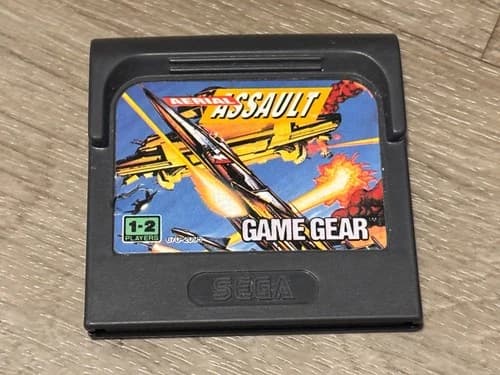 Aerial Assault Sega Game Gear Cleaned & Tested Authentic