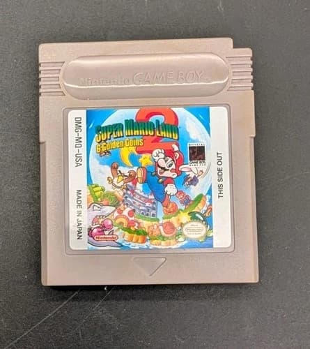 Super Mario Land 2 Golden Coins Nintendo Game Boy, 1992, Tested