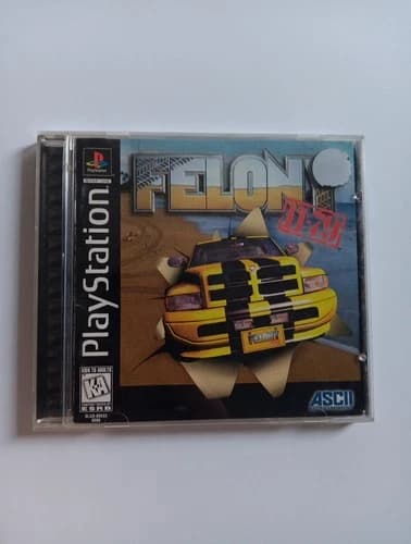 Felony 11-79 Sony PlayStation 1, 1997 ASCII Black Label TESTED AND COMPLETE
