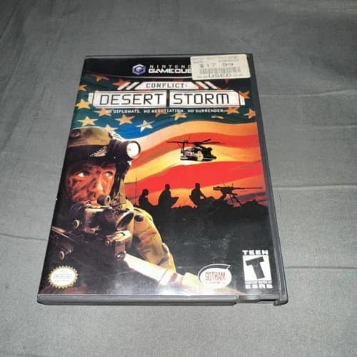Conflict: Desert Storm (Nintendo GameCube, 2003) Complete CIB