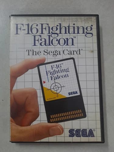 F-16 Fighting Falcon (Sega Master Card, 1986) - Cartridge Only