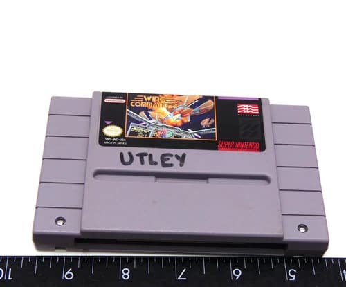 Wing Commander Super Nintendo SNES Game Cartridge Tested Shown Working