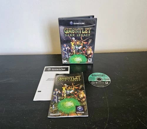 Gauntlet: Dark Legacy (Nintendo GameCube, 2002) CIB Tested