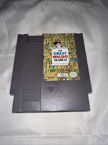 The Great Waldo Search NES (Authentic, Tested, Clean) – SLROM Board