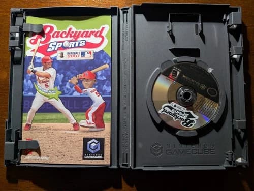 Backyard Sports: Baseball 2007 (Nintendo GameCube, 2007)