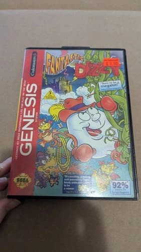 Fantastic Dizzy (Sega Genesis) CIB complete HTF authentic video game
