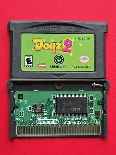 Dogz 2 Game Boy Advance Nintendo GBA Handheld Pet Games Authentic Saves Dogs