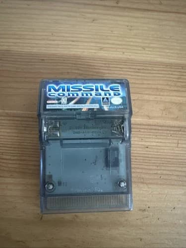 Missile Command Nintendo Game Boy Color Authentic -No Battery Cover Tested!