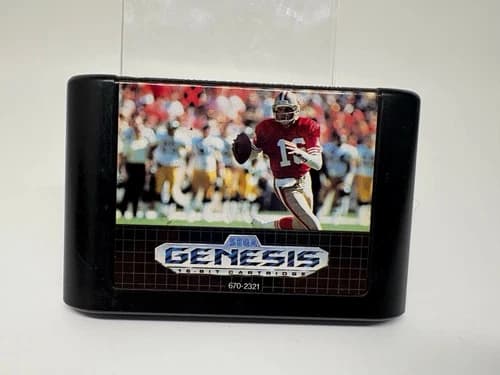 Sega Genesis Sports Talk Football '93 Starring Joe Montana *cartridge only*