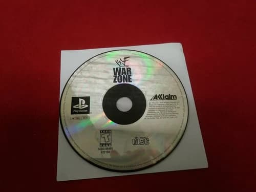 WWF War Zone WF Warzone (PlayStation PS1) - DISC ONLY Tested Working