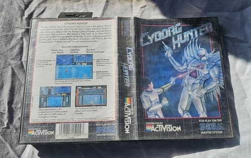 Cyborg Hunter (Sega Master System, 1988) Complete!