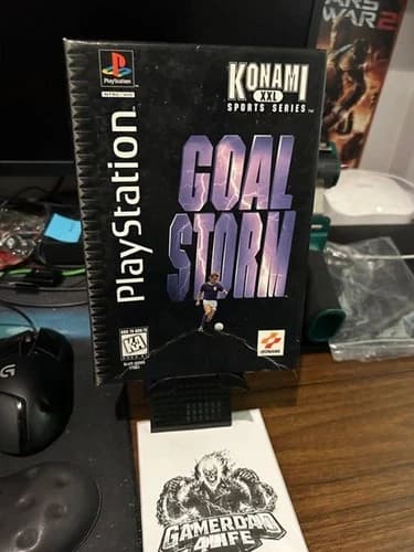 Sony PlayStation 1 PS1 - Goal Storm Long Box Game CIB