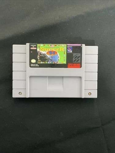 Championship Soccer '94 - Super Nintendo - Sony Imagesoft - Good Condition