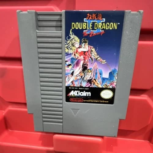 Acclaim Double Dragon II: The Revenge Nintendo NES Game Cartridge NTSC-U/C