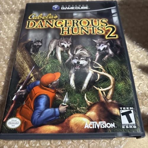 Cabela's Dangerous Hunts 2 (GameCube, 2005) CIB Complete