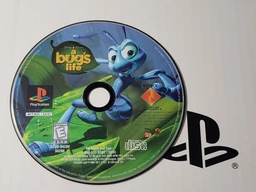 --DISC ONLY-- A Bugs Life (PS1, Playstation 1) GAME