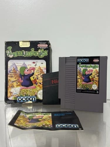 Nintendo NES - Lemmings OVP - Game - CIB - Klassiker - Spiel