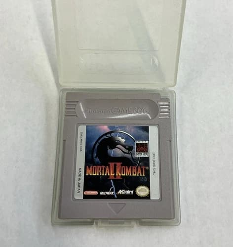 Mortal Kombat 2 Nintendo GameBoy Cart Only Tested -- S2G --