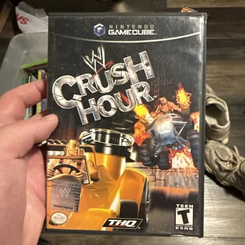 WWE: Crush Hour - Nintendo Gamecube GC - Complete In Box CIB TESTED
