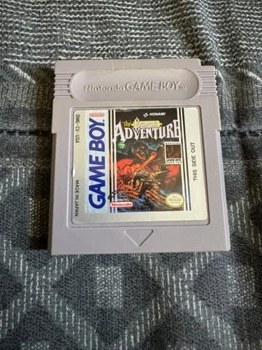 Castlevania Adventure (Nintendo Game Boy, 1989) Tested Authentic Works Great