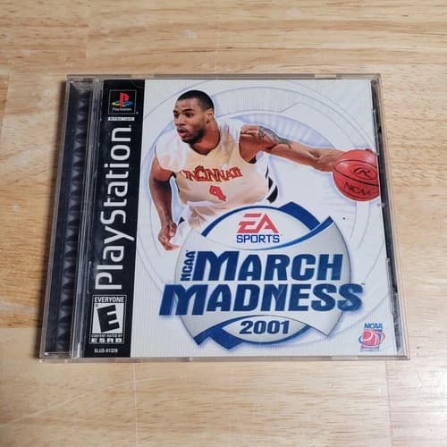 NCAA March Madness 2001 PS1 Sony PlayStation 1, 2000 – Tested