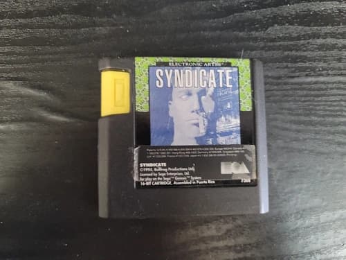 Syndicate for Sega Genesis Cart Great Shape