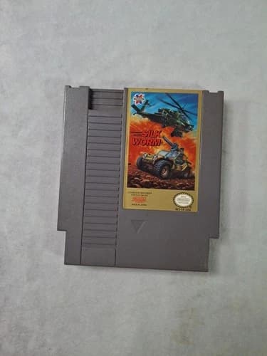 Silk Worm Nintendo NES Authentic Tested Contacts Cleaned