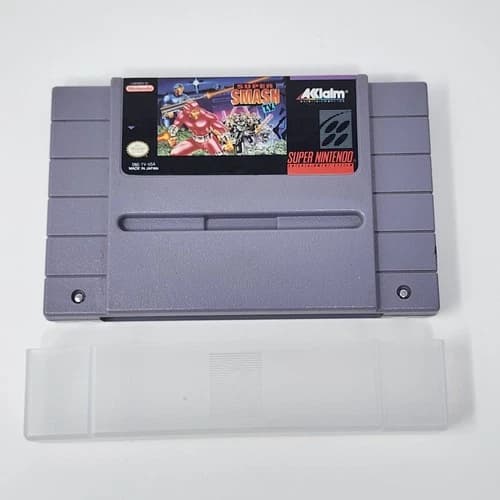 Super Smash TV ( Super Nintendo SNES) Authentic Cart Only - TESTED