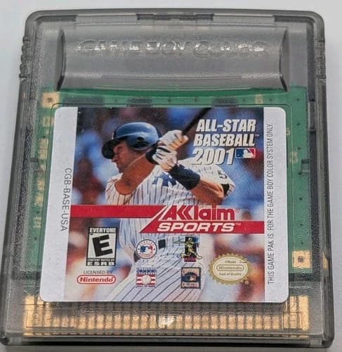 All-Star Baseball 2001 (Nintendo Game Boy Color, 2000)
