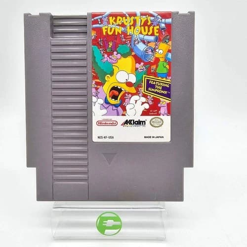 Krusty's Fun House (Nintendo NES, 1992) Cartridge Only