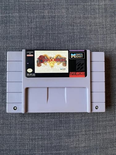 Shadowrun (SNES, Super Nintendo, 1993) Great Shape Fast Shipping
