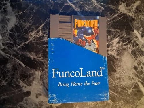 Punch Out NES Authentic Tested