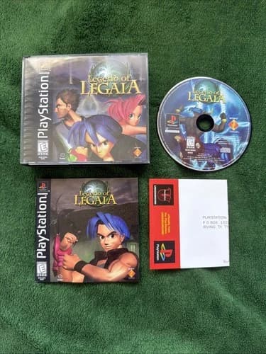 Legend of Legaia (Sony PlayStation 1, 1999) Complete PS1 CIB