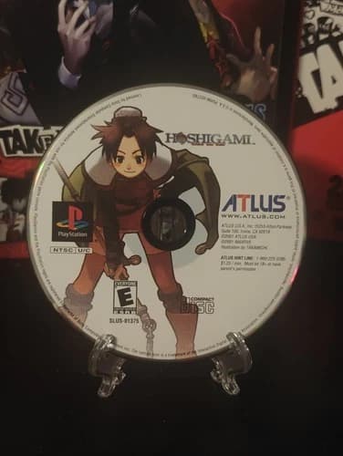Hoshigami: Ruining Blue Earth (Sony PlayStation 1, 2001) Disc Only