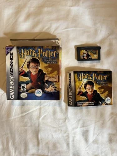 Harry Potter And The Chamber of Secrets COMPLETE (Game Boy Advance GBA)