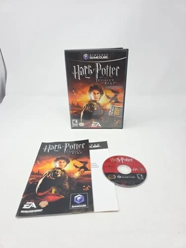 Harry Potter and The Goblet of Fire Nintendo GameCube Complete With Manual CIB