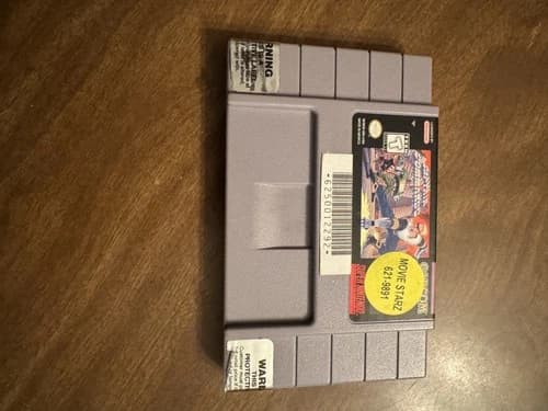 Nintendo SNES Captain Commando Cartridge