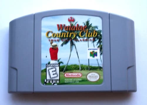 Waialae Country Club (Nintendo 64, 1998) N64 Tested