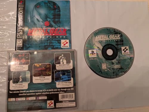 Metal Gear Solid: VR Missions (PlayStation 1 PS1) Complete CIB - Authentic