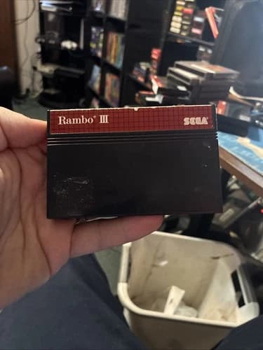 Rambo III 3 (Sega Master System, 1988) Cartridge Only - Tested Working