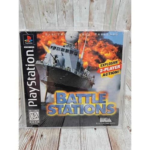 Battle Stations Sony PlayStation PS1 BL Used Good Condition