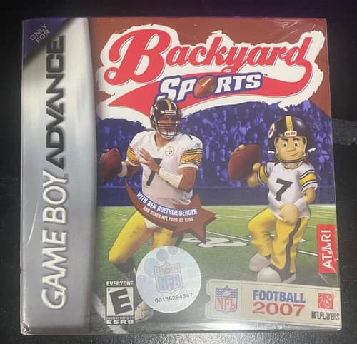 Backyard Sports: Football 2007 - Nintendo Gameboy Advance - Atari - Brand/New Se